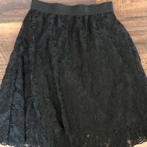 LuLaRoe Black “LoLa” Skirt